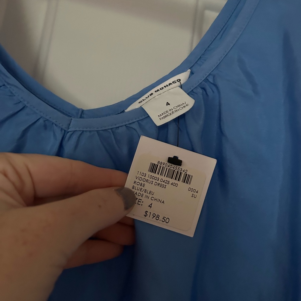 Club Monaco silk dress